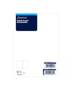 Filofax Refill A5 White Plain