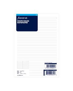 Filofax Refill A5 White Lined