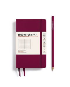 Leuchtturm1917 Notebook Pocket Port Red Dotted