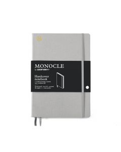 Monocle by Leuchtturm1917 Notebook Composition B5 Hardcover Light Grey Dotted