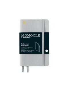 Monocle by Leuchtturm1917 Notebook A6 Softcover Light Grey Dotted