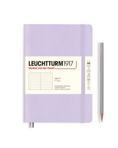 Leuchtturm1917 Notebook Medium Softcover Smooth Colors Lilac Dotted