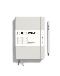 Leuchtturm1917 Notebook Medium Natural Colors Light Grey Dotted