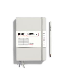 Leuchtturm1917 Notebook Medium Natural Colors Light Grey Ruled