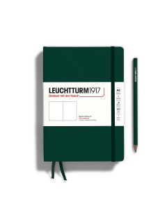 Leuchtturm1917 Notebook Medium Natural Colors Forest Green Plain