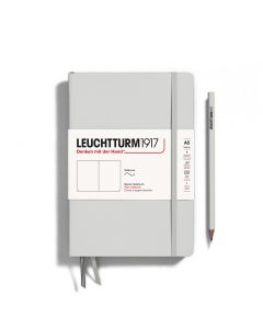 Leuchtturm1917 Notebook Medium Softcover Natural Colors Light Grey Plain