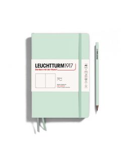Leuchtturm1917 Notebook Medium Softcover Natural Colors Mint Green Plain