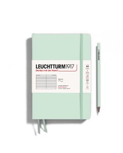 Leuchtturm1917 Notebook Softocver Medium Natural Colors Mint Green Ruled