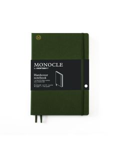 Monocle by Leuchtturm1917 Notebook Composition B5 Hardcover Olive Dotted