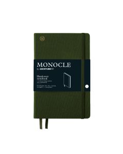Monocle by Leuchtturm1917 Notebook B6+ Hardcover Olive Dotted
