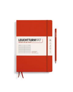 Leuchtturm1917 Notebook Composition B5 Hardcover Fox Red Ruled