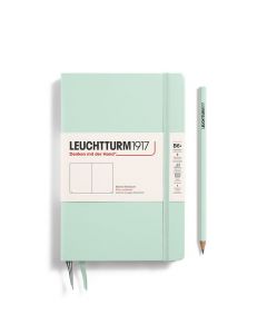 Leuchtturm1917 Slim B6+ Paperback Hardcover Mint Green Dotted Notebook