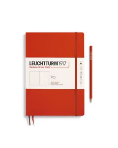 Leuchtturm1917 Notebook Composition B5 Softcover Fox Red Plain