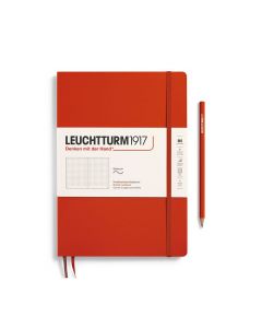 Leuchtturm1917 Notebook Composition B5 Softcover Fox Red Dotted