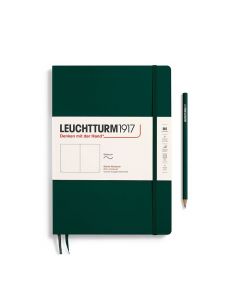 Leuchtturm1917 Notebook Composition B5 Softcover Forest Green Plain