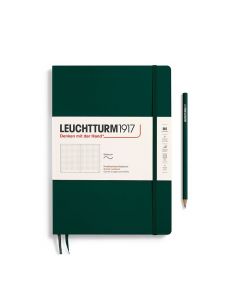 Leuchtturm1917 Notebook Composition B5 Softcover Forest Green Dotted