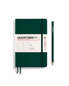 Leuchtturm1917 Slim B6+ Softcover Forest Green Plain Notebook