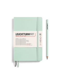 Leuchtturm1917 Slim B6+ Softcover Mint Green Ruled Notebook