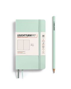 Leuchtturm1917 Notebook Pocket Softcover Mint Green Dotted