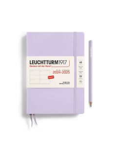 Leuchtturm1917 Weekly Planner 18 Months 2024 - 2025 Medium Lilac