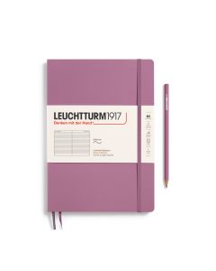 Leuchtturm1917 Notebook Composition B5 Softcover Dusty Rose Ruled