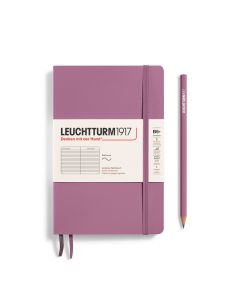 Leuchtturm1917 Slim B6+ Softcover Dusty Rose Ruled Notebook