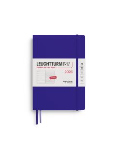 Leuchtturm1917 2026 Weekly Planner + Notes Medium Ink