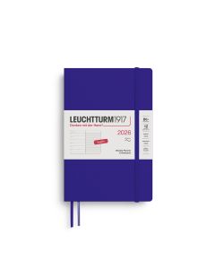 Leuchtturm1917 2026 Weekly Planner + Notes Paperback B6+ Softcover Ink