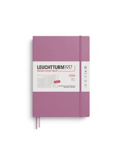 Leuchtturm1917 2026 Month Planner Composition B5 Softcover Dusty Rose