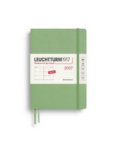 Leuchtturm1917 Diary 2027 Weekly Planner Medium A5 Sage