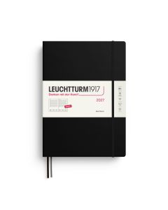 Leuchtturm1917 2027 Daily Planner Master A4 Black