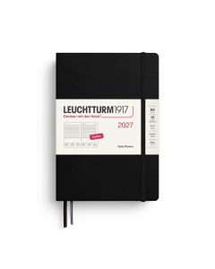 Leuchtturm1917 Diary 2027 Daily Planner Medium A5 Black