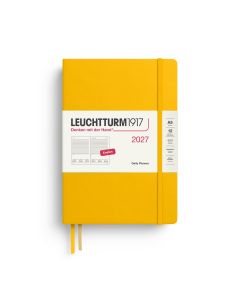 Leuchtturm1917 Diary 2027 Daily Planner Medium A5 Sunflower