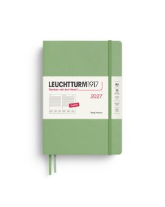 Leuchtturm1917 Diary 2027 Daily Planner Medium A5 Sage