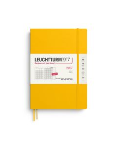 Leuchtturm1917 2027 Monthly Planner + Notebook Composition B5 Softcover Sunflower