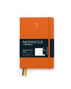 MONOCLE by Leuchtturm1917 2027 Weekly Planner + Notes Orange