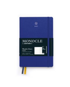 MONOCLE by Leuchtturm1917 2027 Weekly Planner + Notes Cobalt Blue