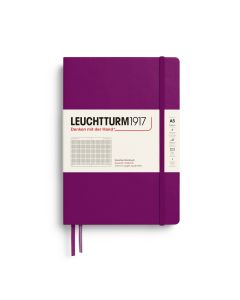 Leuchtturm1917 Notebook Medium Burgundy Squared