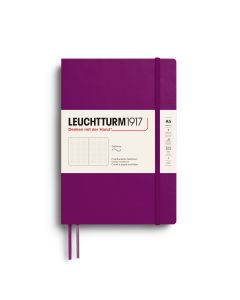 Leuchtturm1917 Notebook Medium Softcover Burgundy Dotted