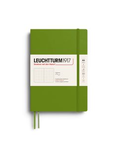 Leuchtturm1917 Notebook Medium Softcover Moss Dotted