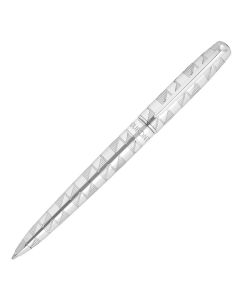 S.T. Dupont Line D Eternity Monogram 1872 Palladium Medium Ballpoint Pen