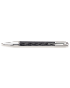 Caran d'Ache Varius Carbon Silver Ballpoint Pen