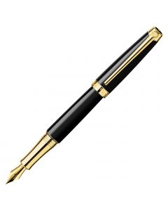 Caran d'Ache Léman Black Gold Fountain Pen