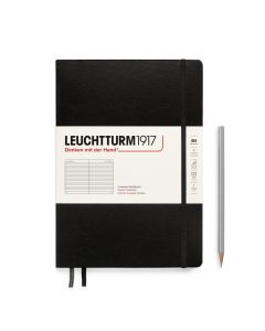 Leuchtturm1917 Notebook Composition B5 Hardcover Black Ruled