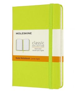 Moleskine Classic Pocket Notebook Lemon Hard Cover Ruled