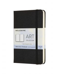 Moleskine Pocket Watercolous Black Hard Cover 