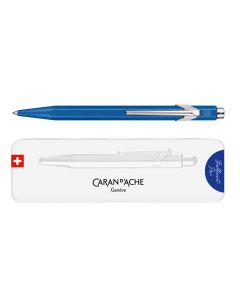 Caran d'Ache 849 Colormat-X Blue Ballpoint Pen