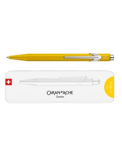 Caran d'Ache 849 Colormat-X Yellow Ballpoint Pen