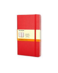 Moleskine Classic Pocket Notebook Red Hard Cover Ruled
