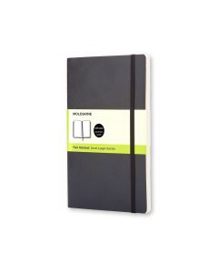 Moleskine Classic Large Notebook Black Hard Cover Plain